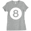 magic 8 ball Ladies Fitted T-Shirt