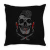 pomade style Throw Pillow