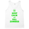 keep calm and kill zombies Tank Top
