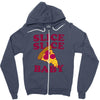 slice slice baby pizza tee Zipper Hoodie