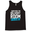 survived the delivery room it's a boy Tank Top