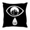 m83 midnight city eye design Throw Pillow