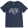 i wish i could ctrl alt del you V-Neck Tee