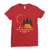 Total Solar Eclipse Camp Ladies Fitted T-Shirt
