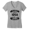 Premium Vintage  1948 Women's V-Neck T-Shirt