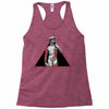 david with rose tattoo Racerback Tank