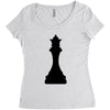 Chess Queen Family Matching Women's Triblend Scoop T-shirt