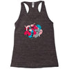 rhino splat Racerback Tank