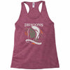dragons are a girl's best frien Racerback Tank