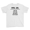 April Girl Youth Tee