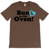 Bun in the Oven with Heart Baby Boy T-Shirt