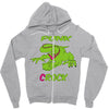 punk crock Zipper Hoodie