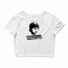 george best maradona good pele better Crop Top