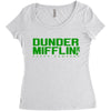 dunder miflin Women's Triblend Scoop T-shirt