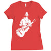 woody guthrie this machine kills fascists Ladies Fitted T-Shirt