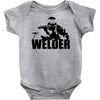 i am welder Baby Bodysuit