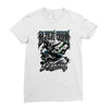 black bood Ladies Fitted T-Shirt