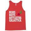 bears beets battlestar galactica Tank Top