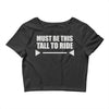 must be this tall to ride Crop Top