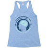 most important part of the body Racerback Tank