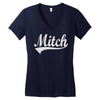 mitch Women's V-Neck T-Shirt