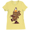 cool characters Ladies Fitted T-Shirt