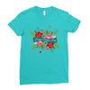 happy mother Ladies Fitted T-Shirt