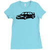 mercedes w201 Ladies Fitted T-Shirt