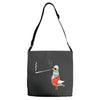 bird and loathing Adjustable Strap Totes