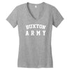 buxton army Women's V-Neck T-Shirt