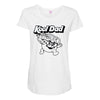 kool dad Maternity Scoop Neck T-shirt
