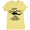 New Grandma 2018 Rokie Dept. Ladies Fitted T-Shirt