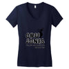 pulling rad back flips since '86 Women's V-Neck T-Shirt