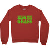 kiss my grass Crewneck Sweatshirt