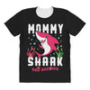 mommy shark doo doo doo family matching All Over Women's T-shirt