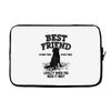 Best Friend Golden Laptop sleeve