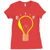 running out of bright ideas Ladies Fitted T-Shirt