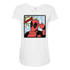 bang pop art Maternity Scoop Neck T-shirt