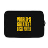 world greatest bocce Laptop sleeve