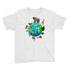 animal polygon around the planet Youth Tee