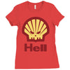 hell Ladies Fitted T-Shirt