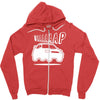 turbo braaap Zipper Hoodie