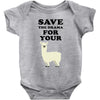 Save The Drama For Your Lama Baby Bodysuit