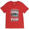 fishing pop V-Neck Tee