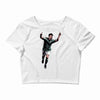lionel messi 4 Crop Top