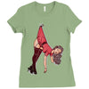 pin up girl Ladies Fitted T-Shirt