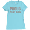 proud new dad Ladies Fitted T-Shirt