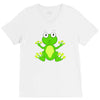 frog cute V-Neck Tee