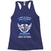 navy veteran 2 Racerback Tank