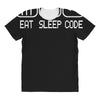 eat sleep code All Over Women's T-shirt